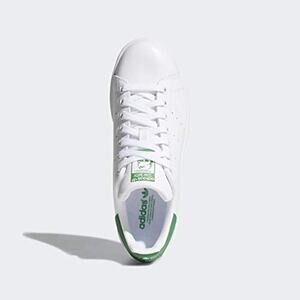 NWT adidas Stan Smith Originals Unisex Shoes, White/Green, Size 5.